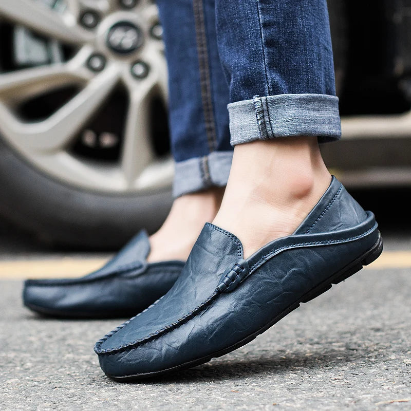 Fabiano Lombardo Loafers i Äkta Läder