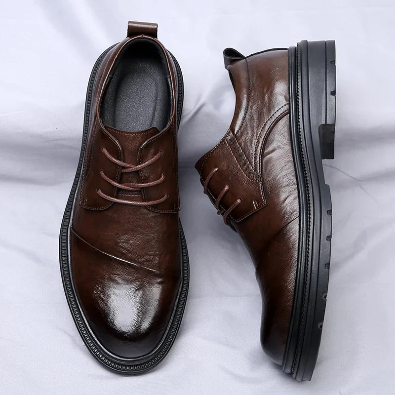 Zapato de cuero genuino Edwin