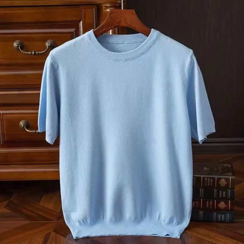 Camiseta Adriano de cachemira y lana