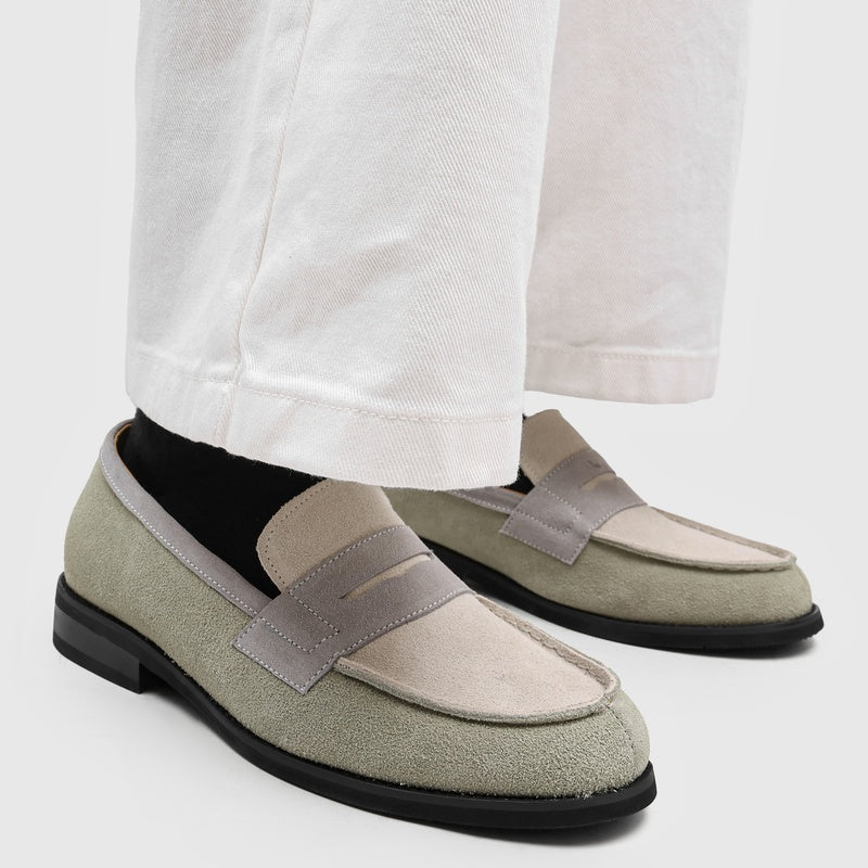 Milan Penny Loafers i Koaskinnsmocka