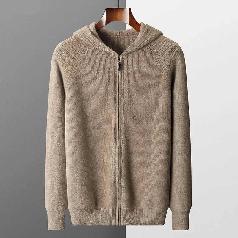 Felpa con cappuccio Belwood in cashmere