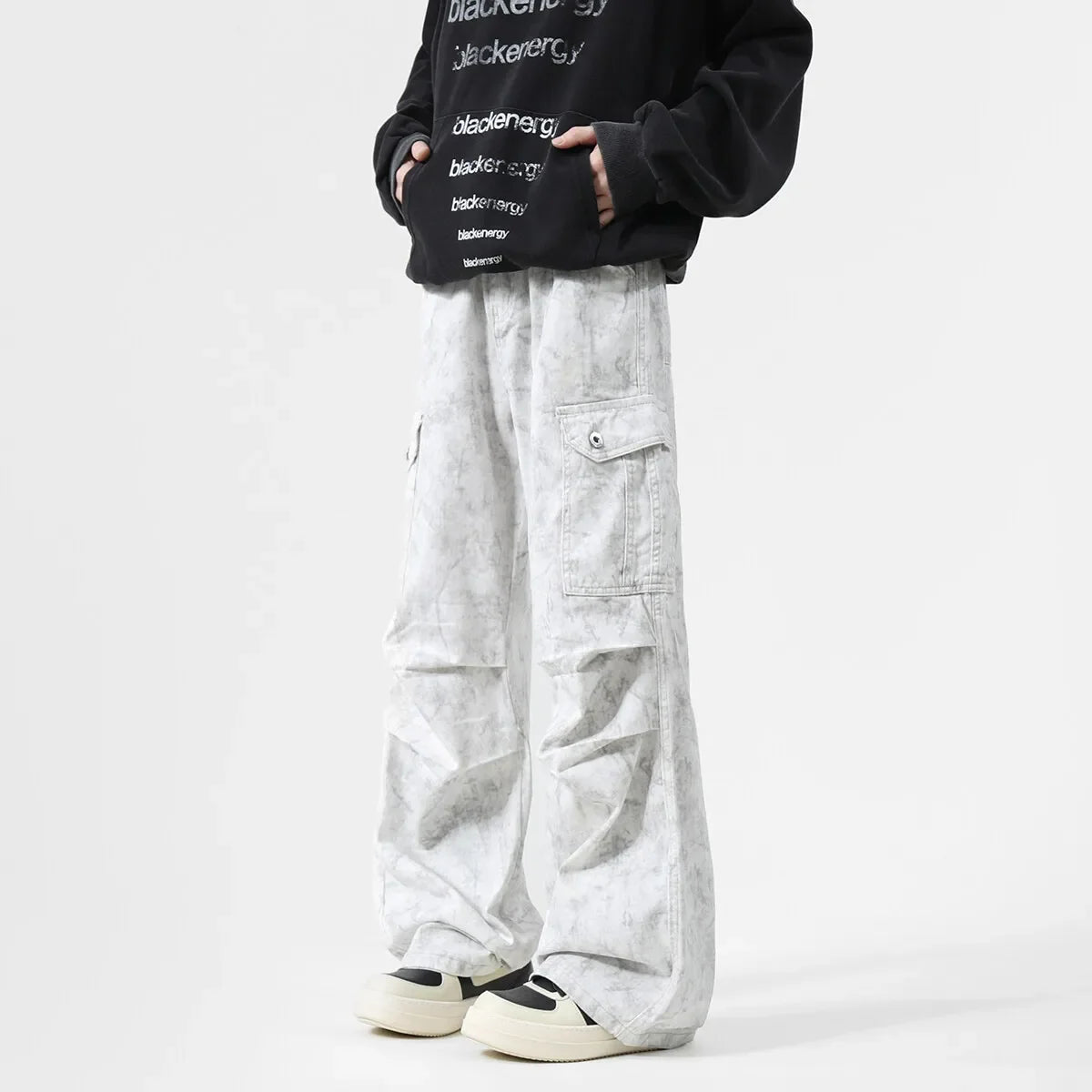 Denim Cargobyxor