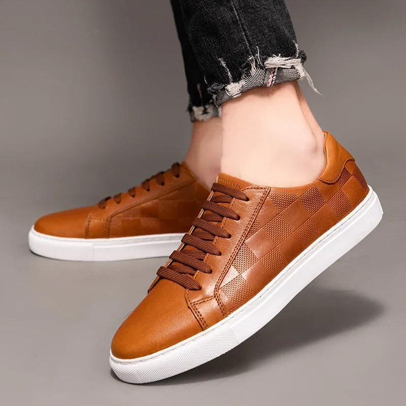 Zapatillas de cuero Vinci