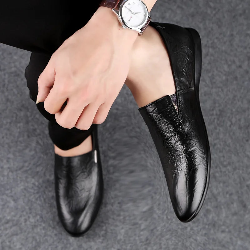 Camper Loafers van Écht Leer