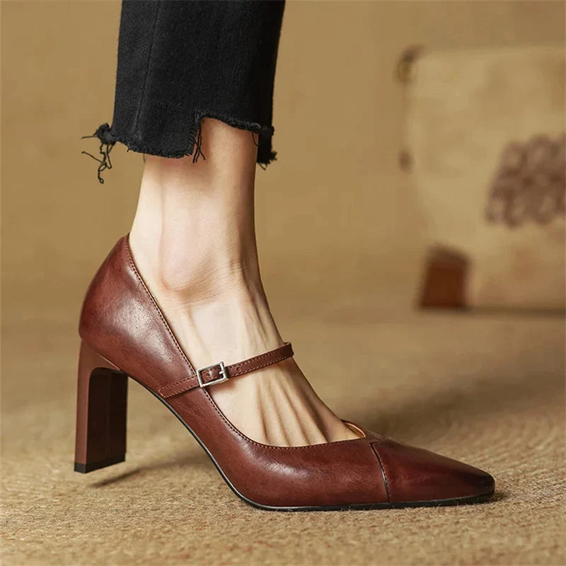 Tacchi Emily in vera pelle