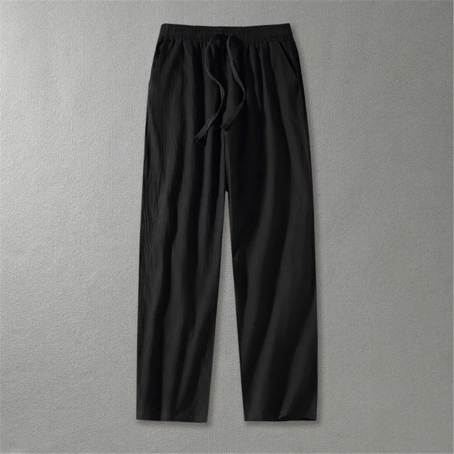 Pantaloni in lino Leo