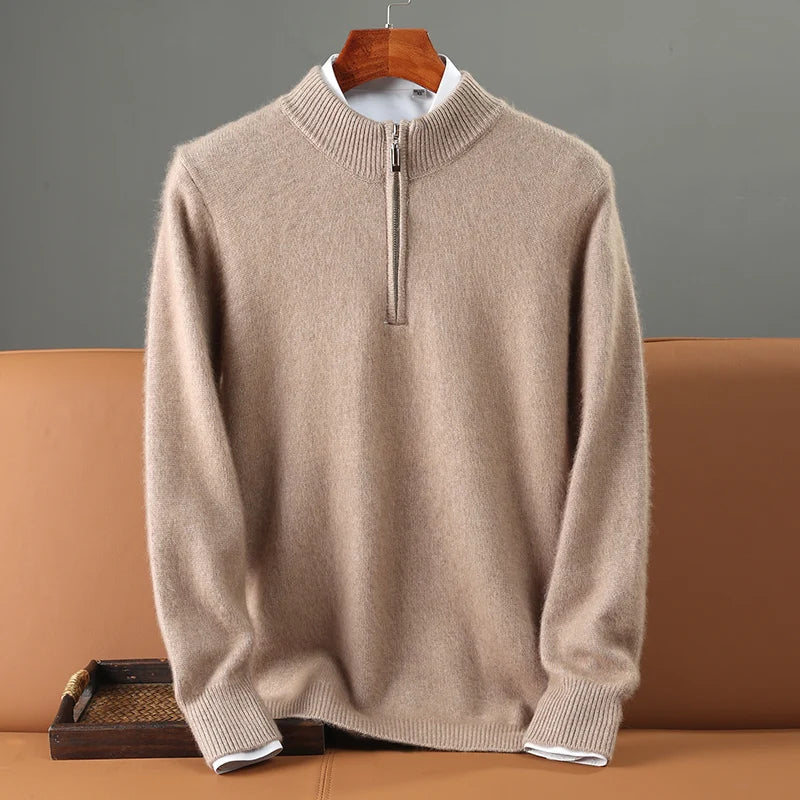Maglione Cavaliere in vajo e cashmere