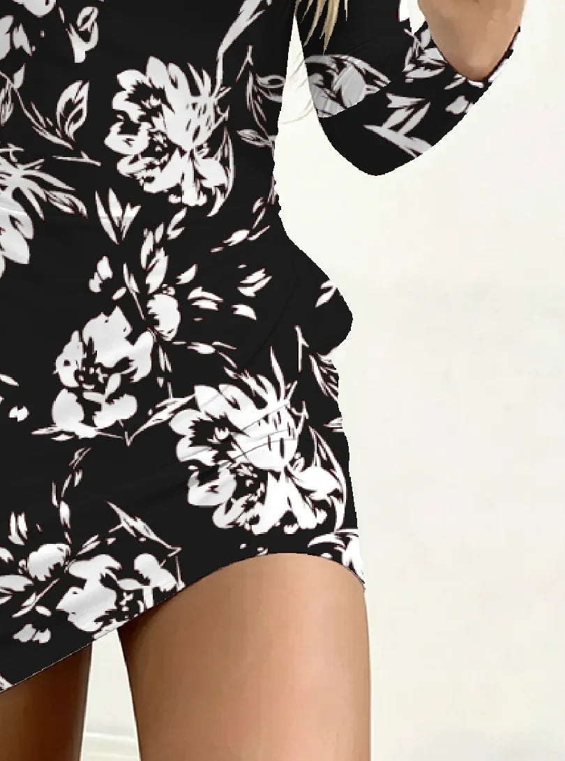 ADELA FLORAL MINI DRESS