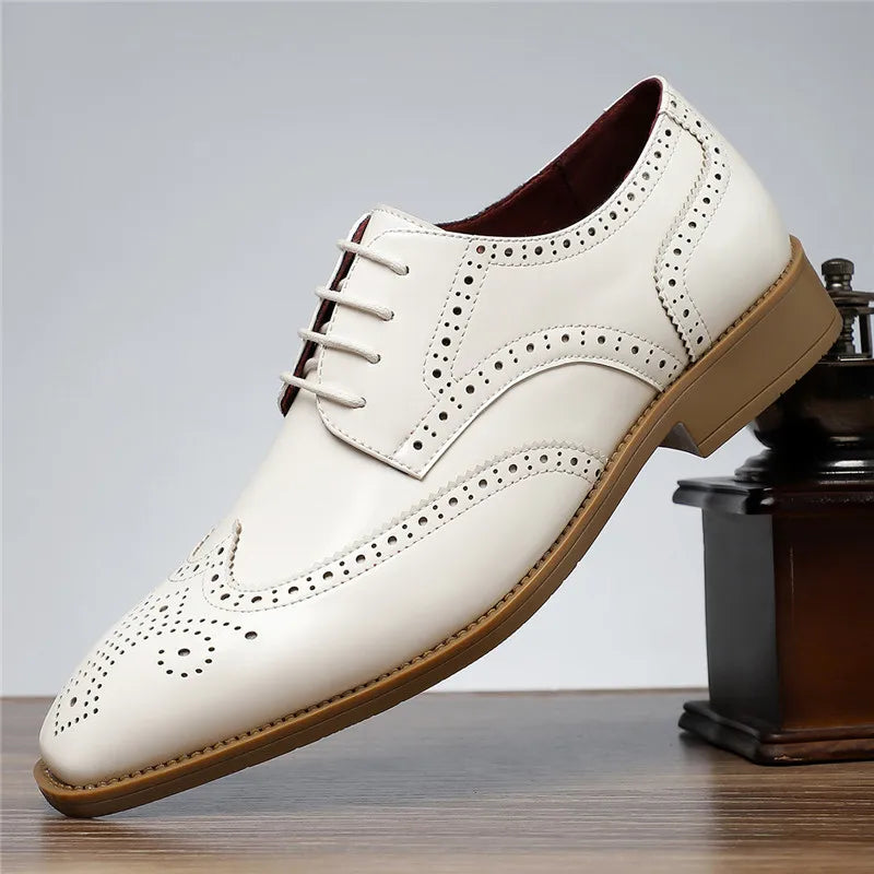 ALDRIDGE GENUINE LEATHER OXFORDS