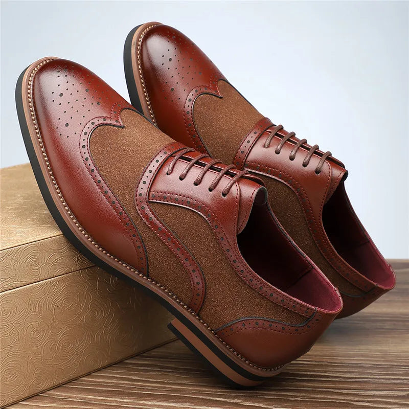 Oxford Larvik in vera pelle