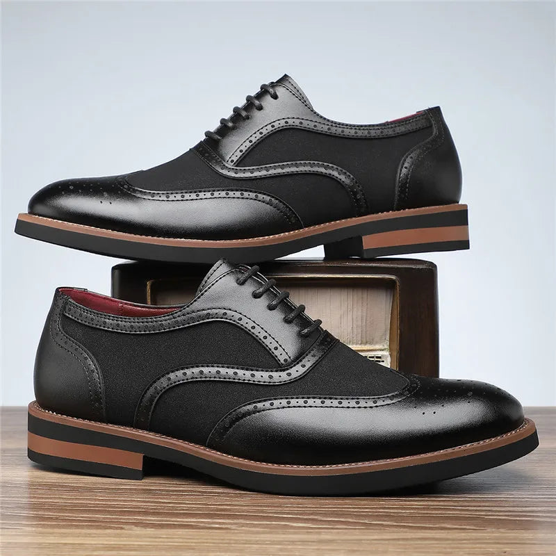 Oxford Larvik in vera pelle
