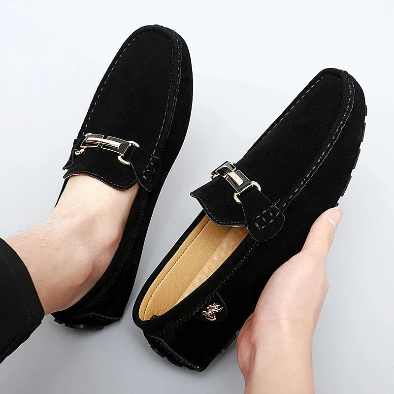Delmar Genuine Suede Loafers