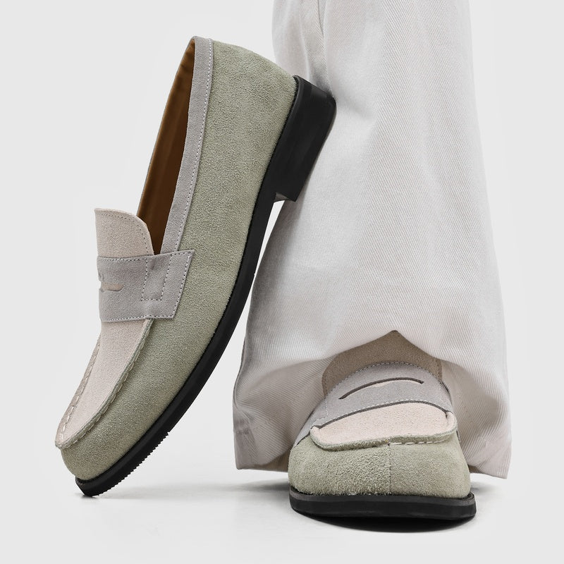 Milan Penny Loafers i Koaskinnsmocka