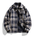 Veste classique en cachemire à carreaux