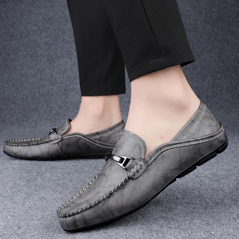 Miler loafers i ægte læder