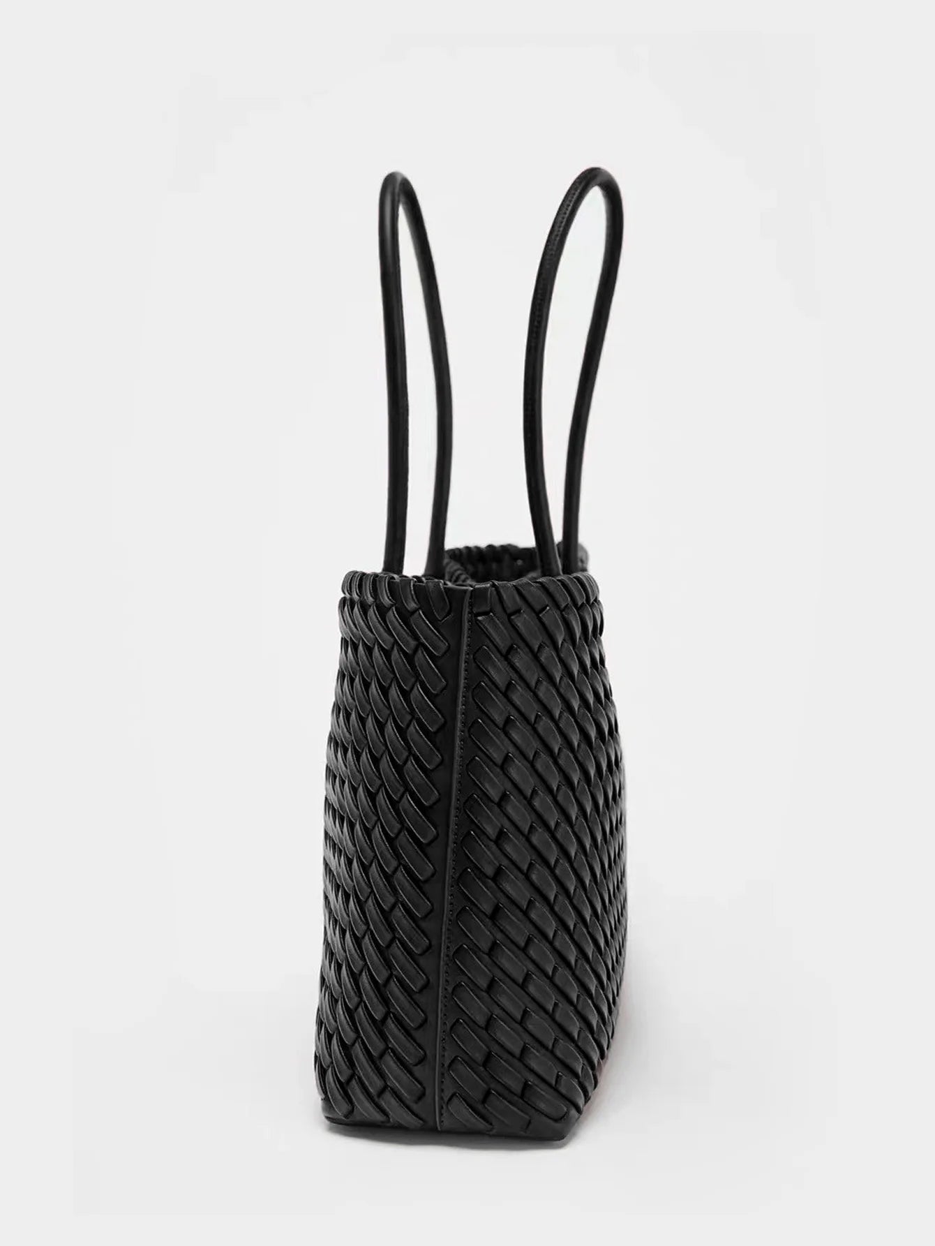 DARIA WOVEN LEATHER HANDBAG