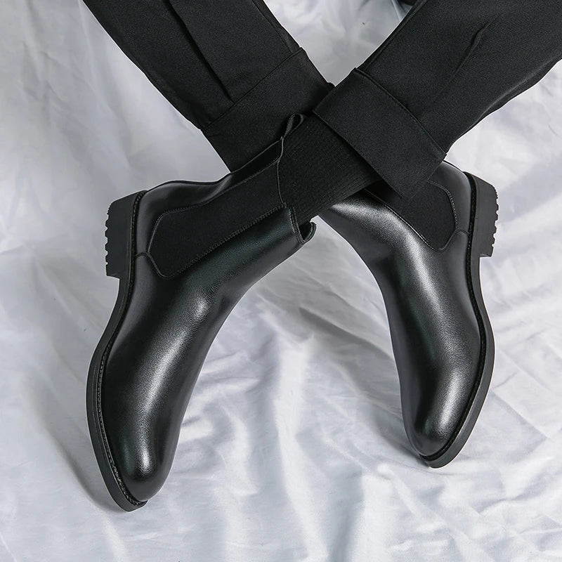 Botas Stride de cuero genuino