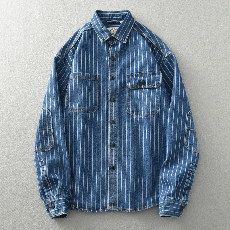 Monarch-skjorta i denim