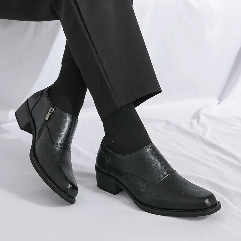 Mocasines Evante de cuero genuino