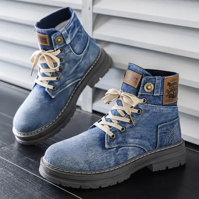 DECLAN DENIM BOOTS