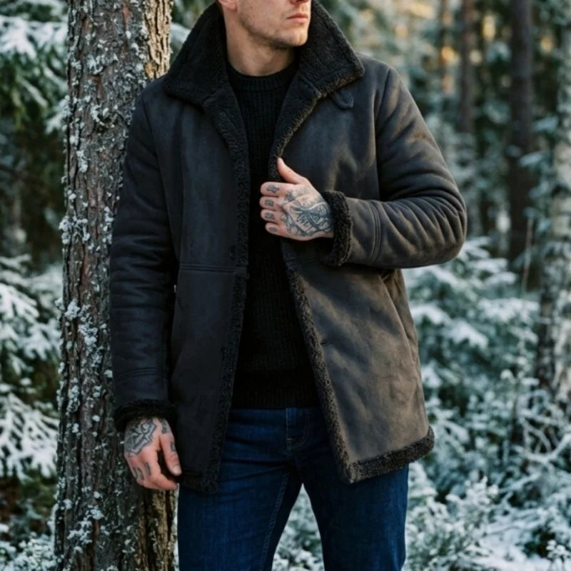 GARRICK FLEECE-TRIM JACKET