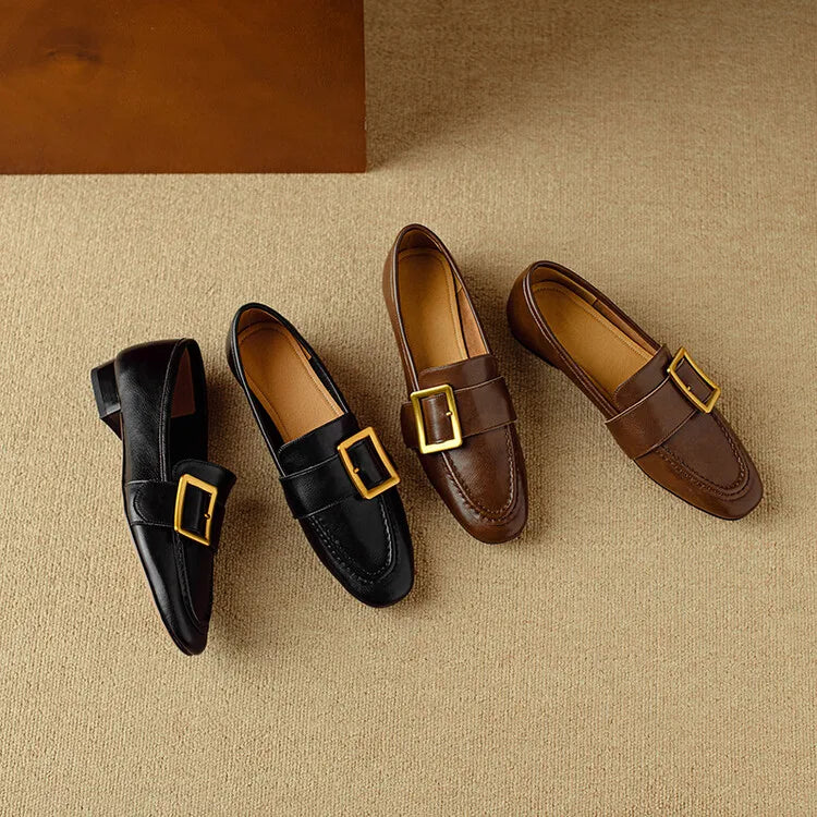Lara Genuine Leather Loafers