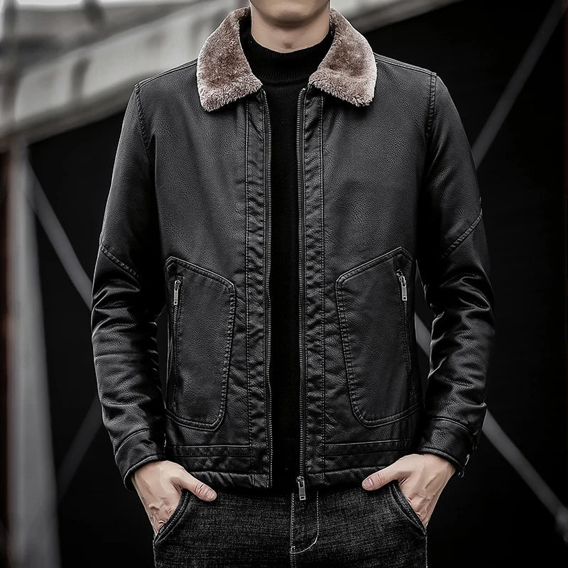 Giacca in pelle Giovanni