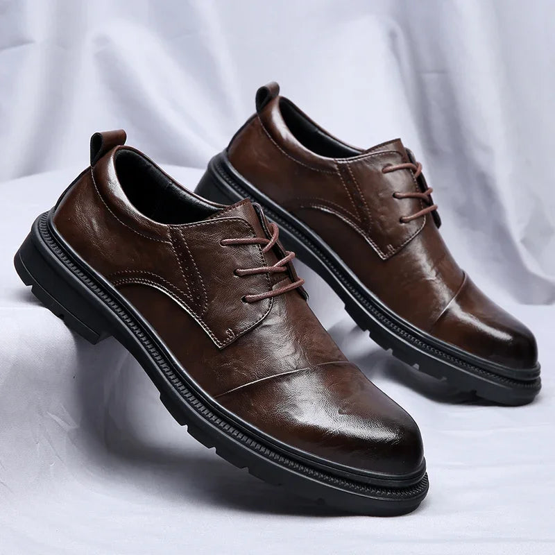 Zapato de cuero genuino Edwin