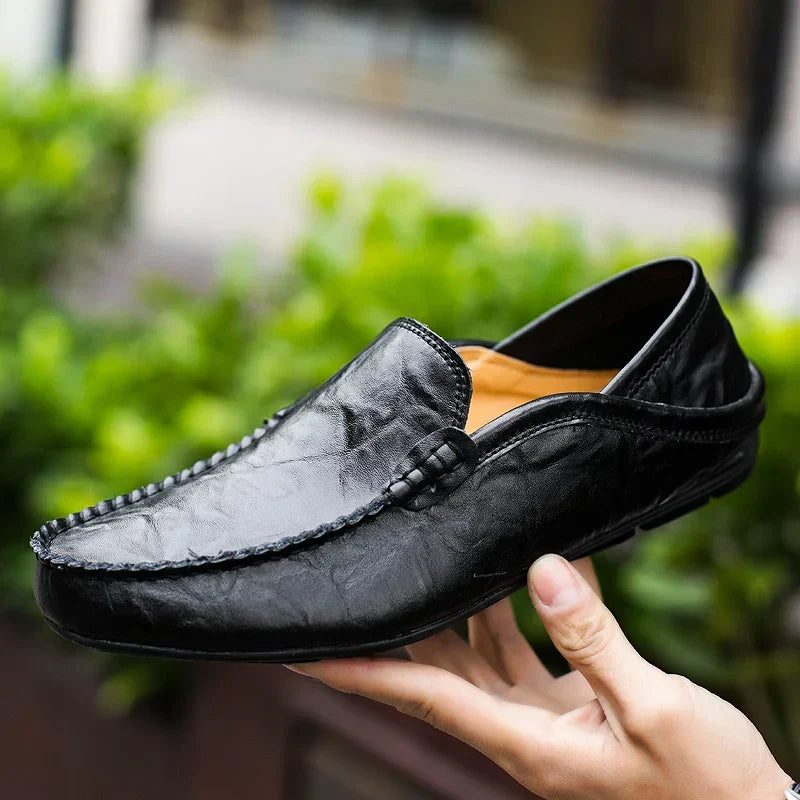 Fabiano Lombardo Loafers i Äkta Läder