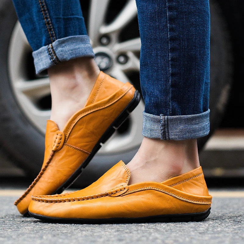 Fabiano Lombardo Loafers i Äkta Läder