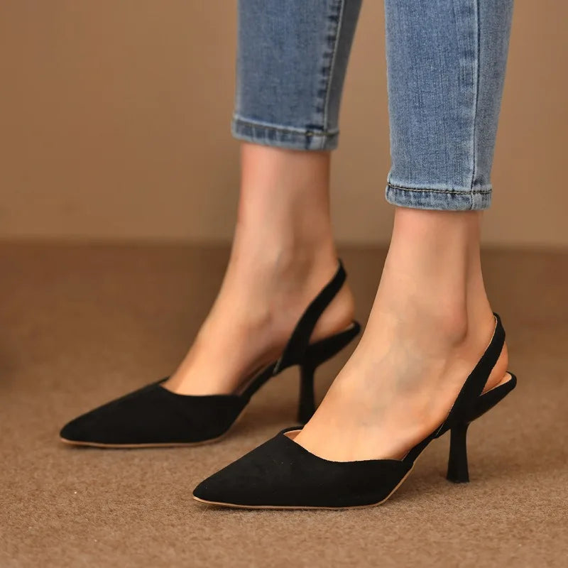 Verona slingback i mocka