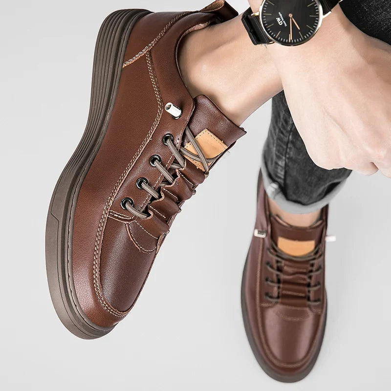 Holmes sneakers i ægte læder