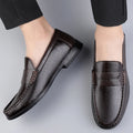 Mocassins Conner em Pele Genuína