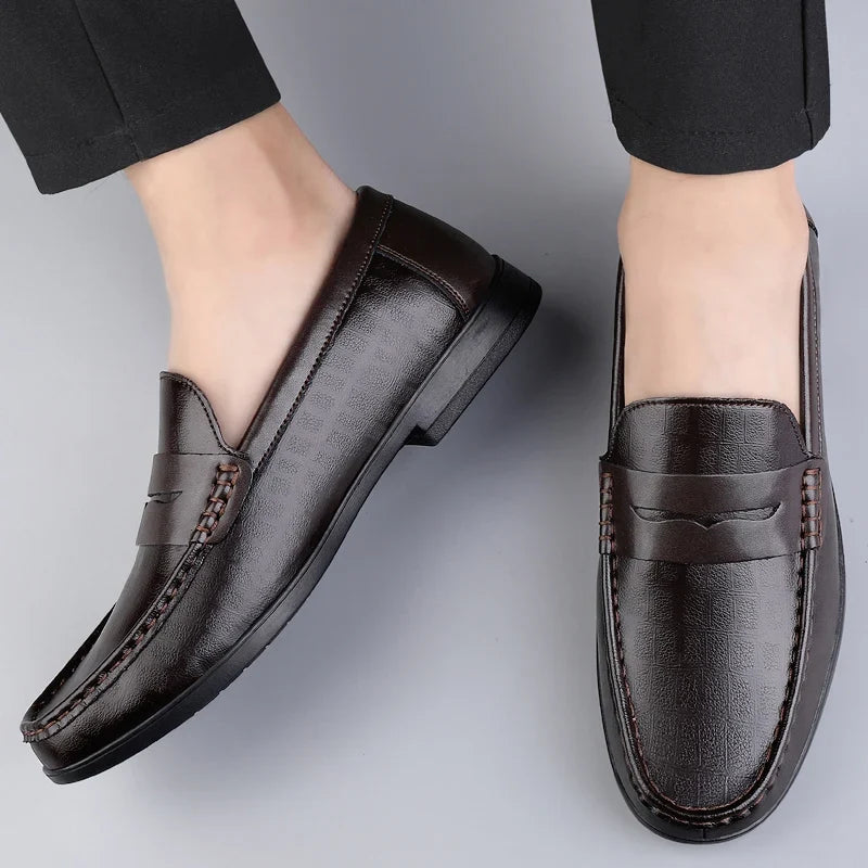 Mocassins Conner em Pele Genuína