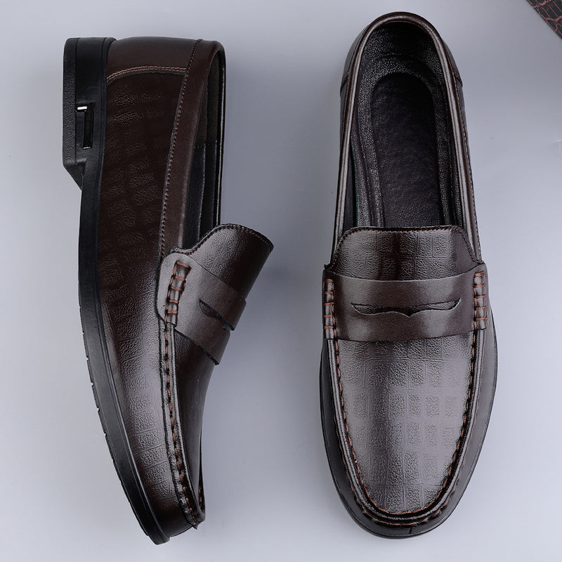 Mocassins Conner em Pele Genuína