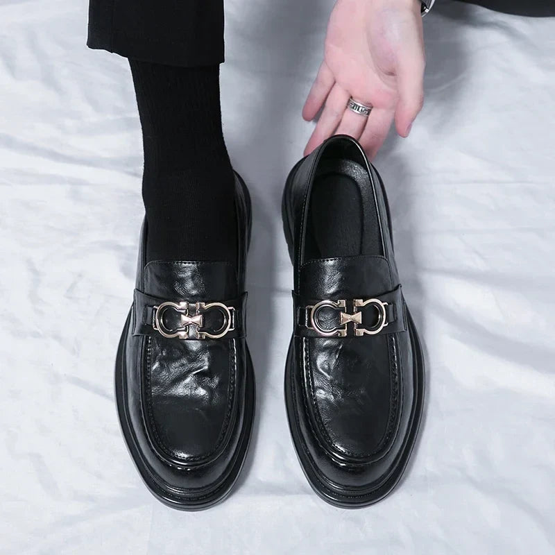 Mocassins Wilbur em pele