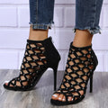 JADA LAMORE STUDDED HEELS