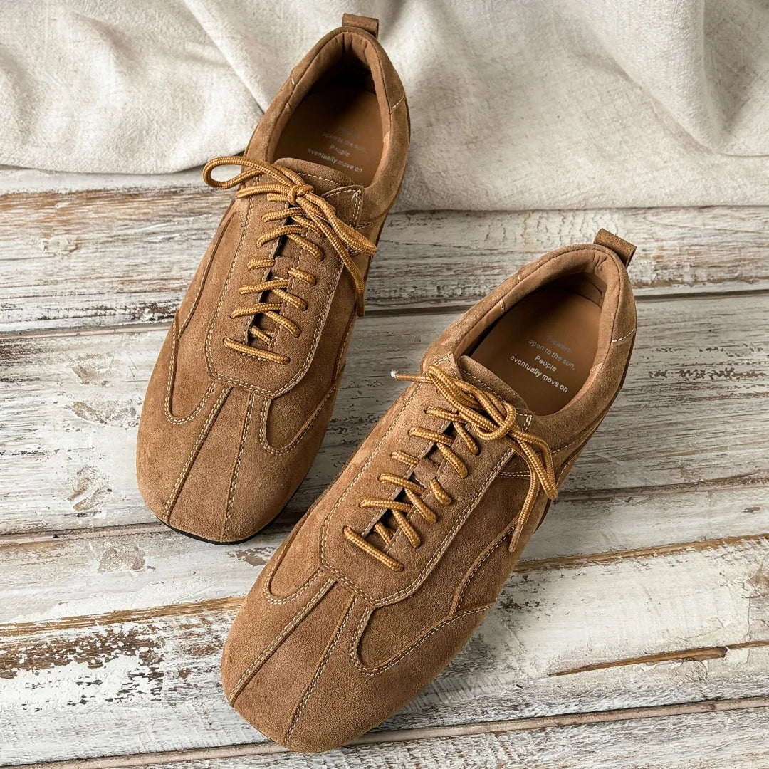 ORLEN SUEDE LACE-UP SNEAKERS
