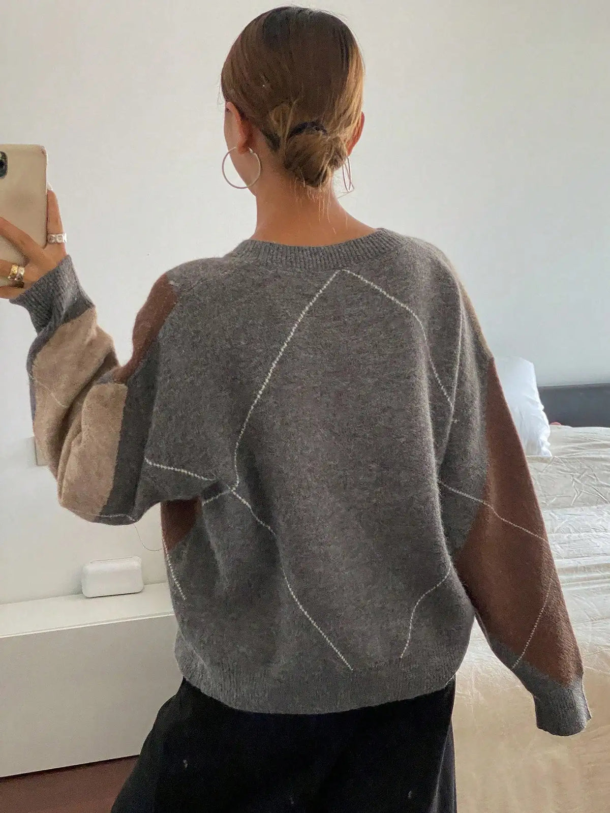 LENORA COLOURBLOCK SWEATER