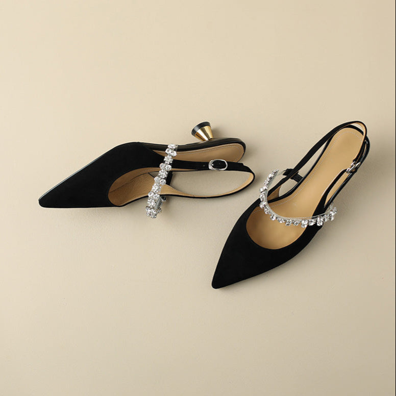Tacones bajos Crysel