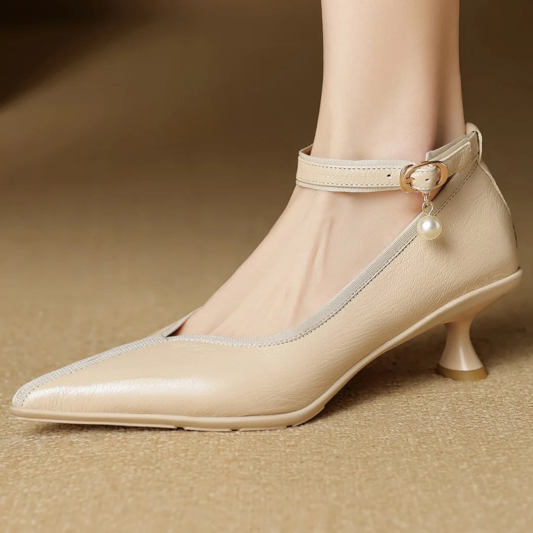 BELLARA GENUINE LEATHER HEELS