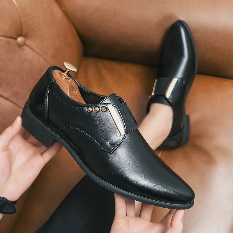 Zapatos de cuero genuino Pedro