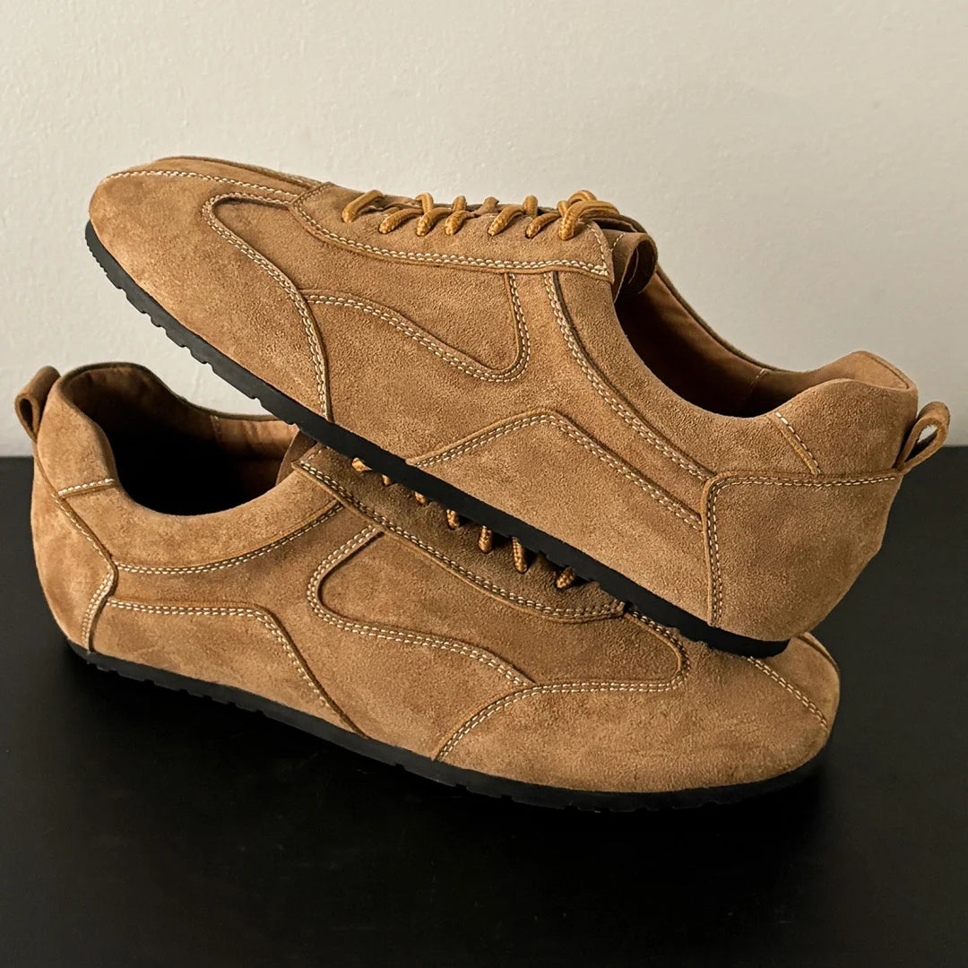 ORLEN SUEDE LACE-UP SNEAKERS