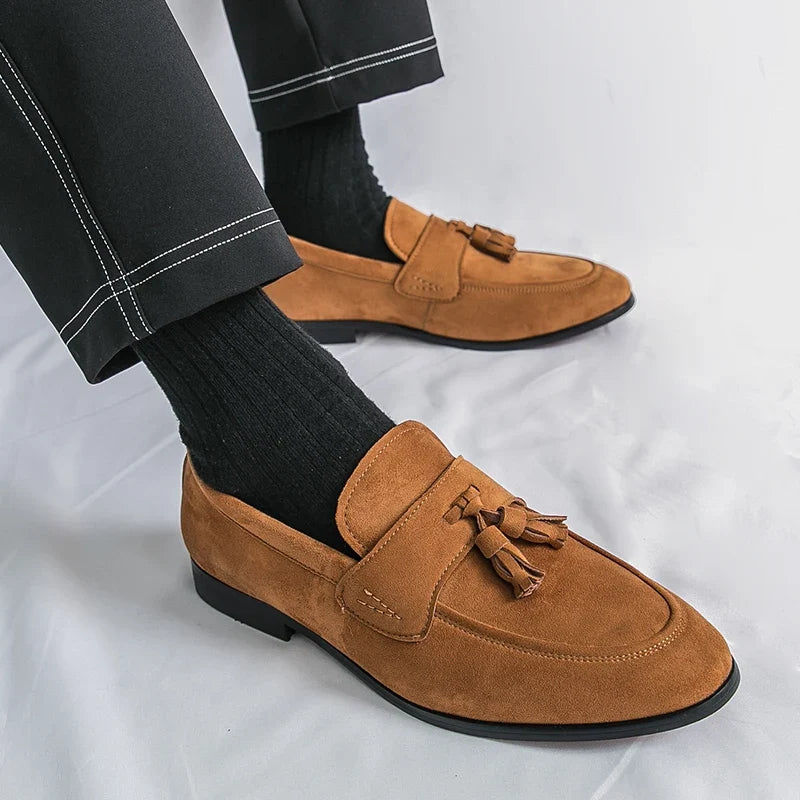 Mocassins Ceriven en daim
