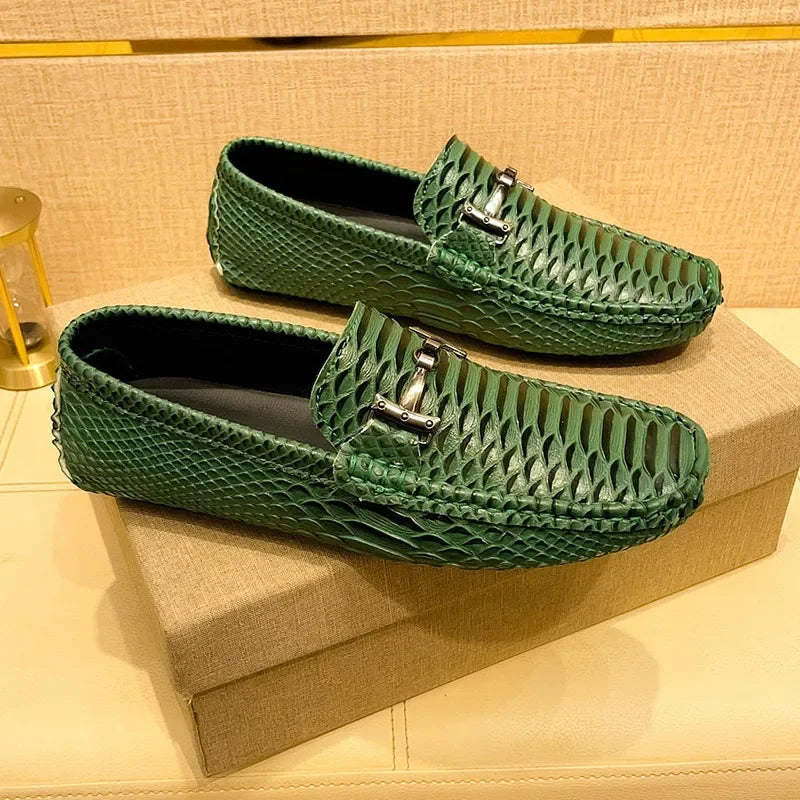 Ophis loafers i läder