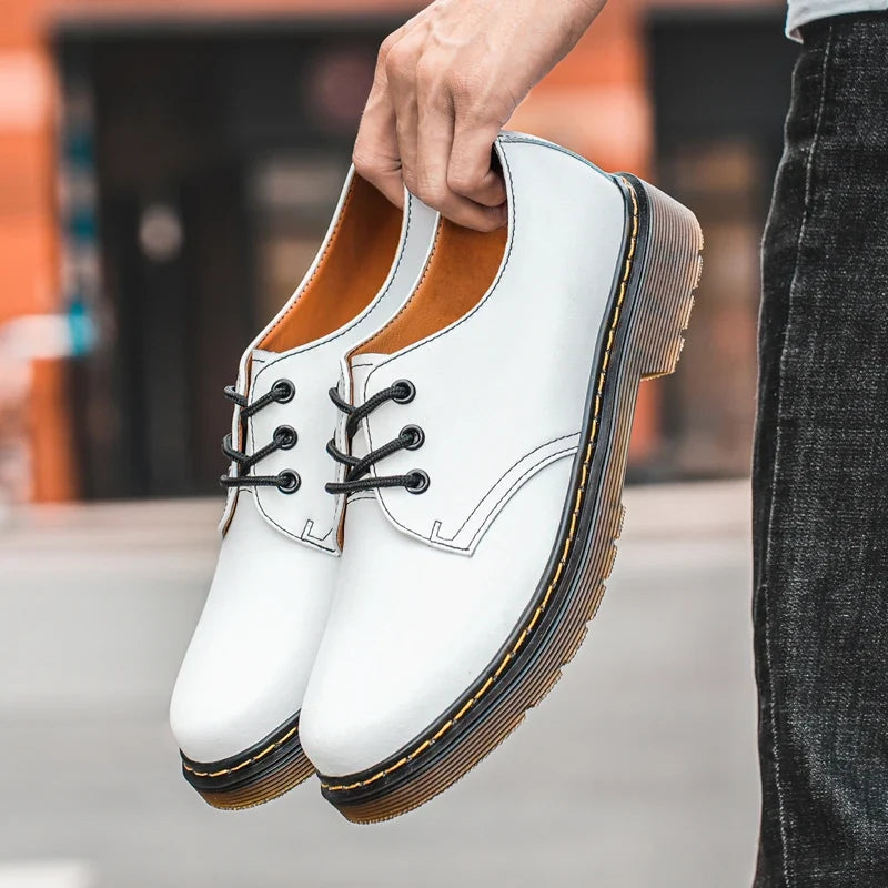 Oxford Alvarez in vera pelle