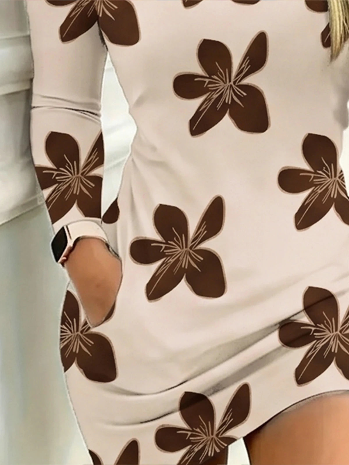 FLEUR FLORAL MINI DRESS