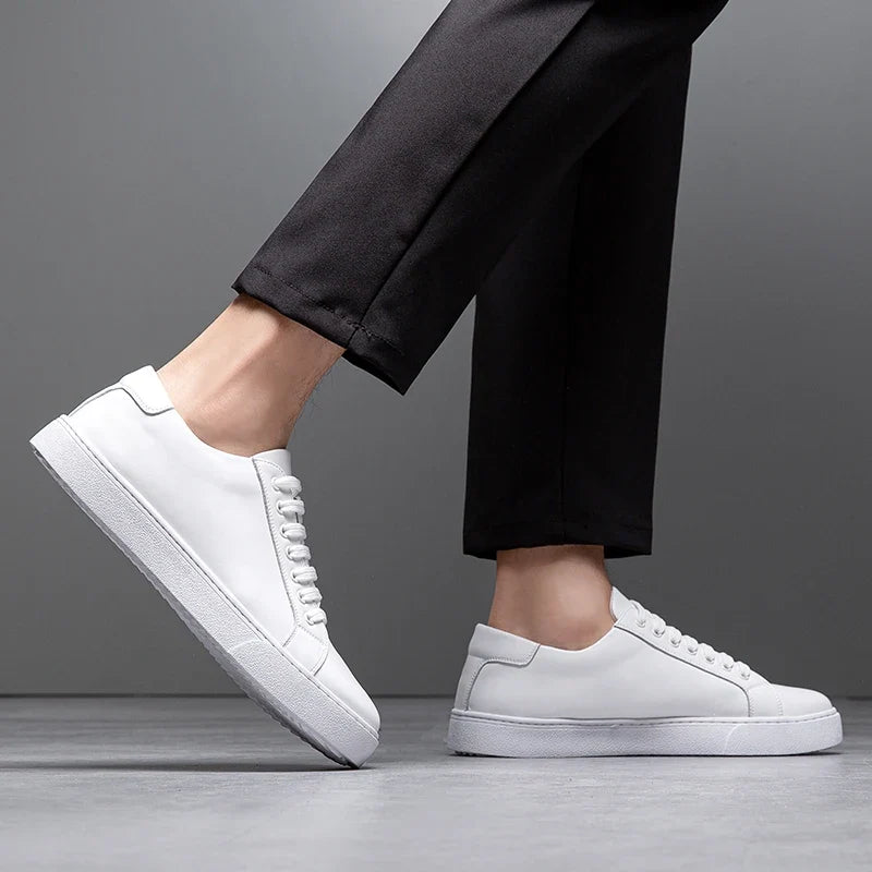 Maver sneakers i ægte læder