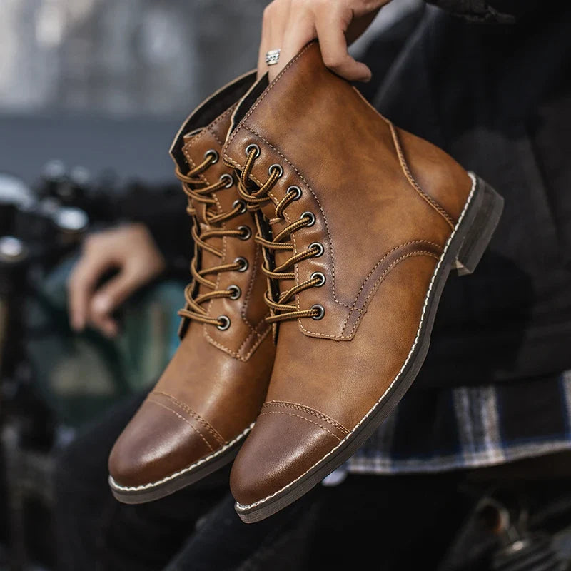 Bottes en cuir Prescott