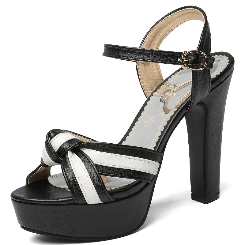 AMIRA RAE INTERLACE HEELS